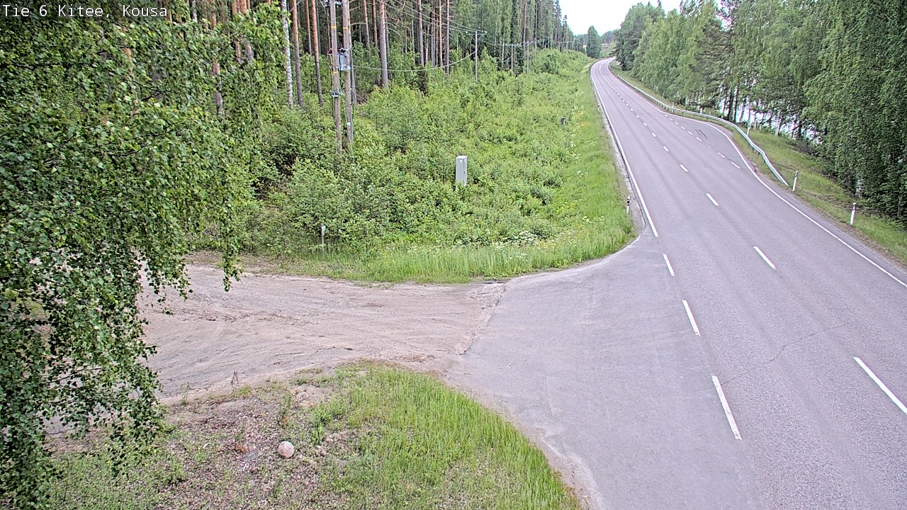Kelikamerat Kuva Tie 6, Kitee, Kousa, Kitee, Pohjois-Karjala