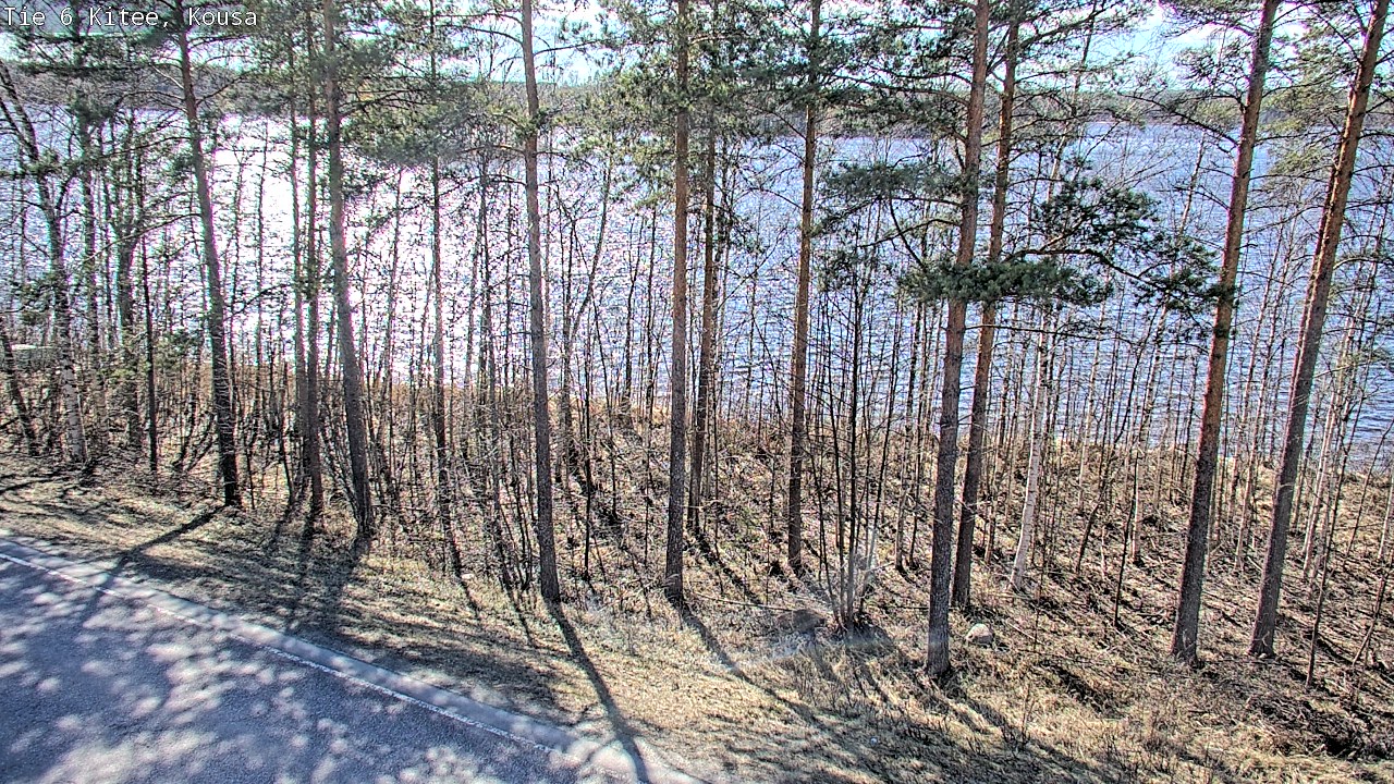 Weather Camera Image Väg 6, Kitee, Kousa, Kitee, Pohjois-Karjala