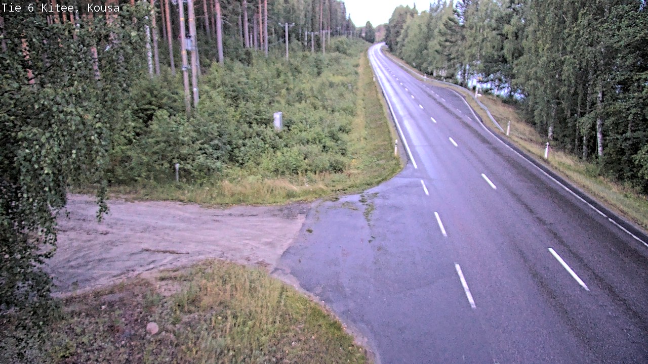 Kelikamerat Kuva Tie 6, Kitee, Kousa, Kitee, Pohjois-Karjala