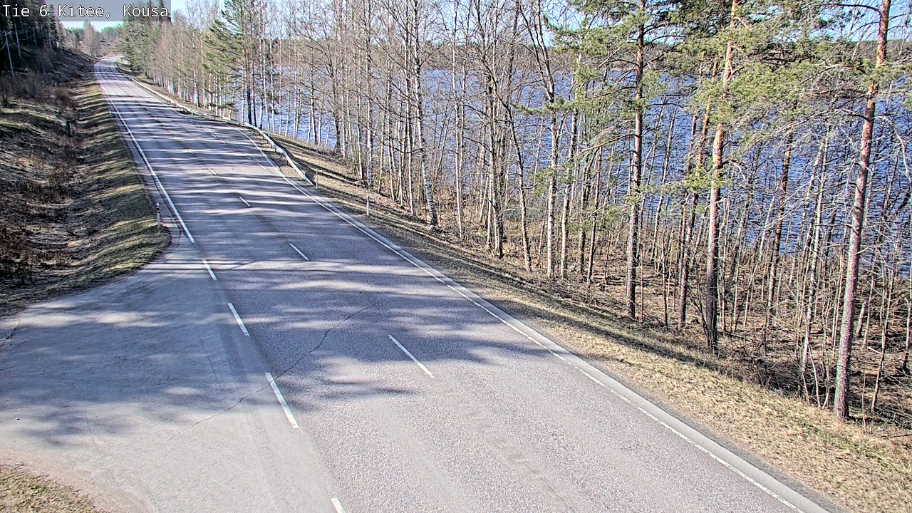 Weather Camera Image Väg 6, Kitee, Kousa, Kitee, Pohjois-Karjala