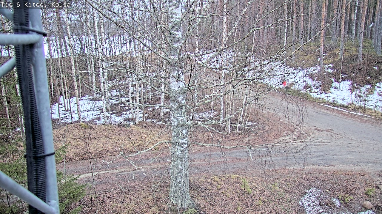 Weather Camera Image Road 6, Kitee, Kousa, Kitee, Pohjois-Karjala