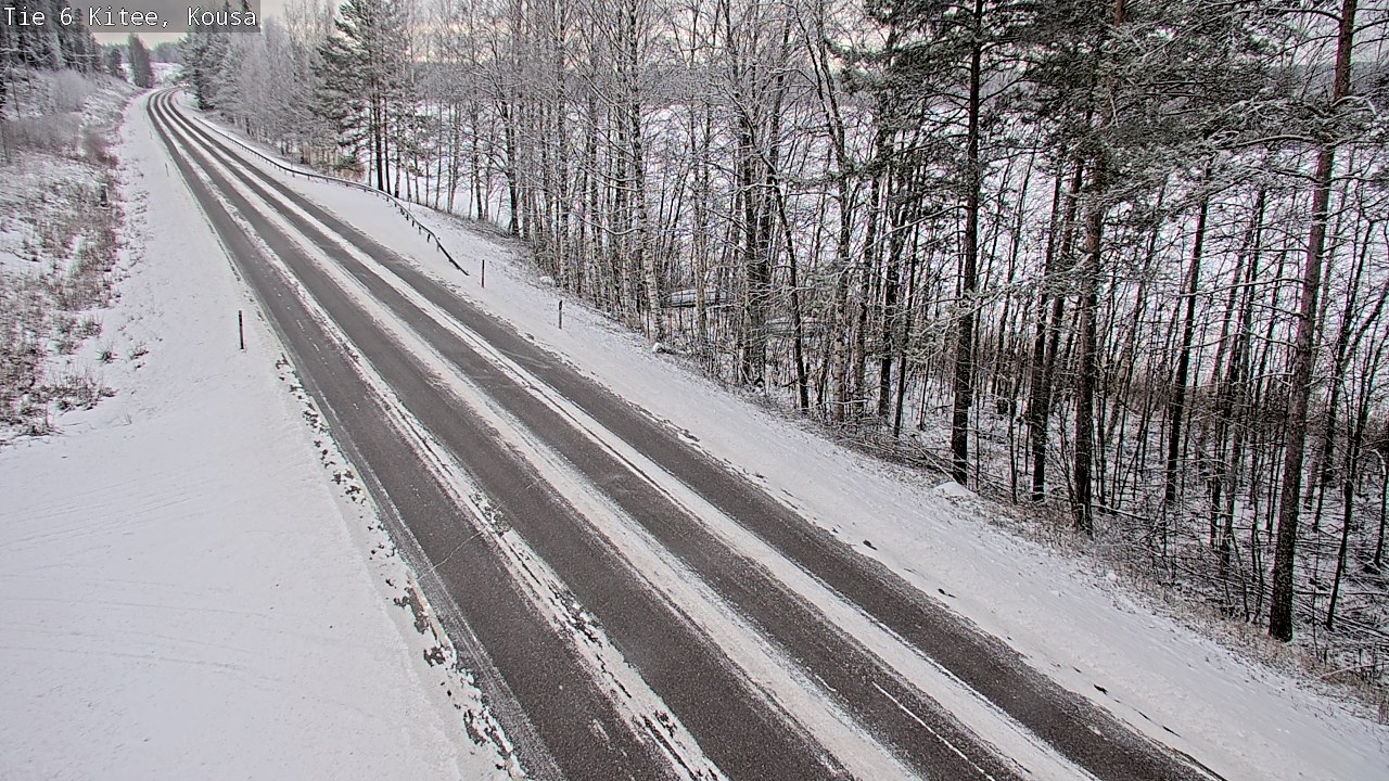 Weather Camera Image Väg 6, Kitee, Kousa, Kitee, Pohjois-Karjala