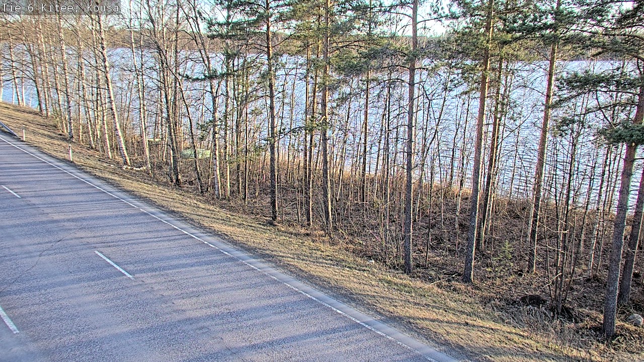 Weather Camera Image Väg 6, Kitee, Kousa, Kitee, Pohjois-Karjala