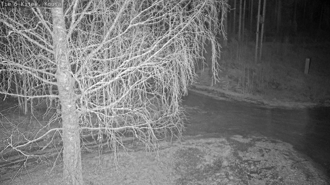 Weather Camera Image Road 6, Kitee, Kousa, Kitee, Pohjois-Karjala