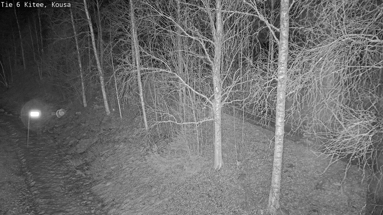 Weather Camera Image Road 6, Kitee, Kousa, Kitee, Pohjois-Karjala