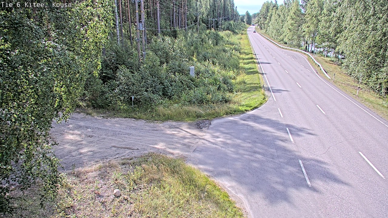 Kelikamerat Kuva Tie 6, Kitee, Kousa, Kitee, Pohjois-Karjala