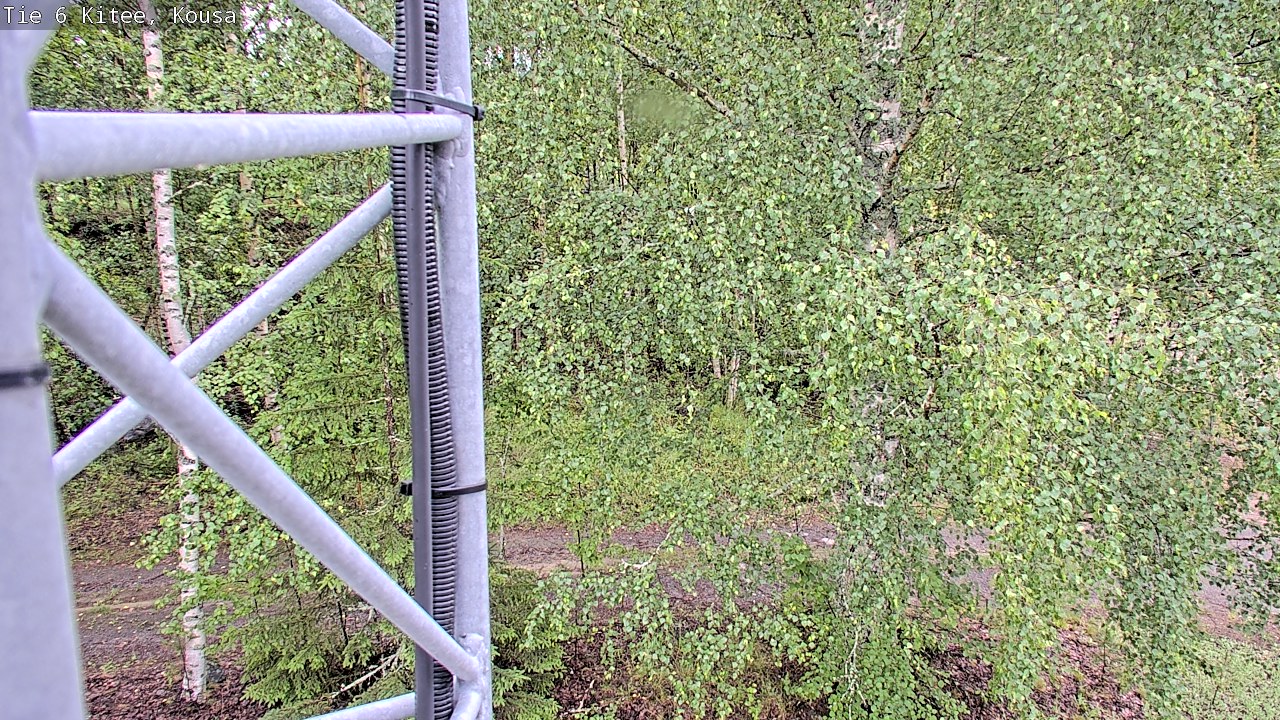 Weather Camera Image Väg 6, Kitee, Kousa, Kitee, Pohjois-Karjala