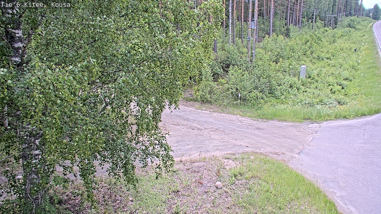 Kelikamerat Kuva Tie 6, Kitee, Kousa, Kitee, Pohjois-Karjala