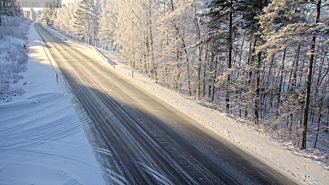 Weather Camera Image Väg 6, Kitee, Kousa, Kitee, Pohjois-Karjala