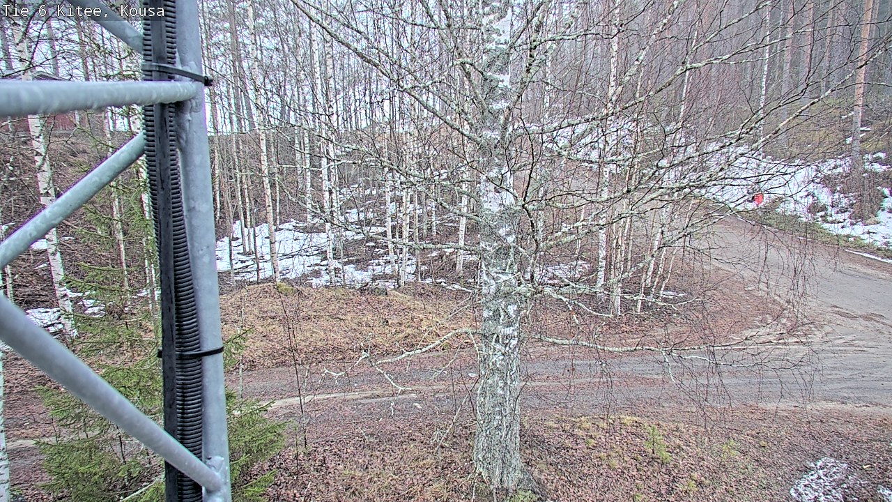 Weather Camera Image Road 6, Kitee, Kousa, Kitee, Pohjois-Karjala