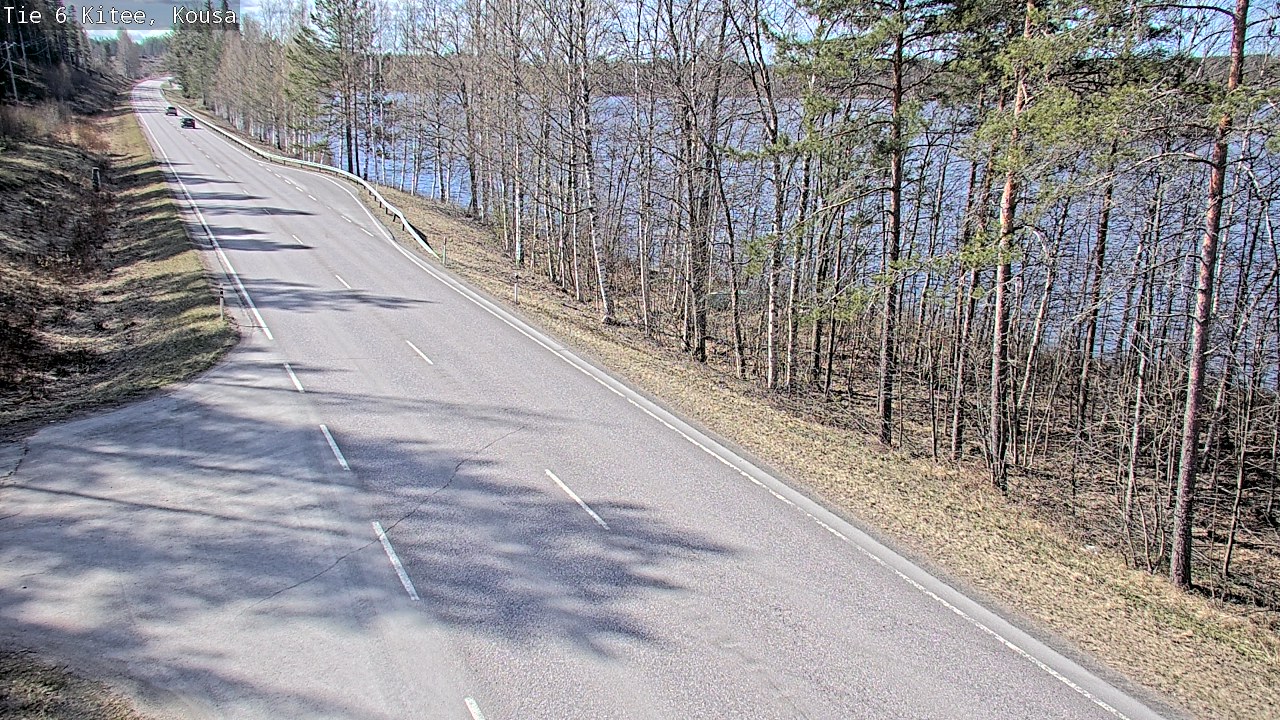 Weather Camera Image Väg 6, Kitee, Kousa, Kitee, Pohjois-Karjala