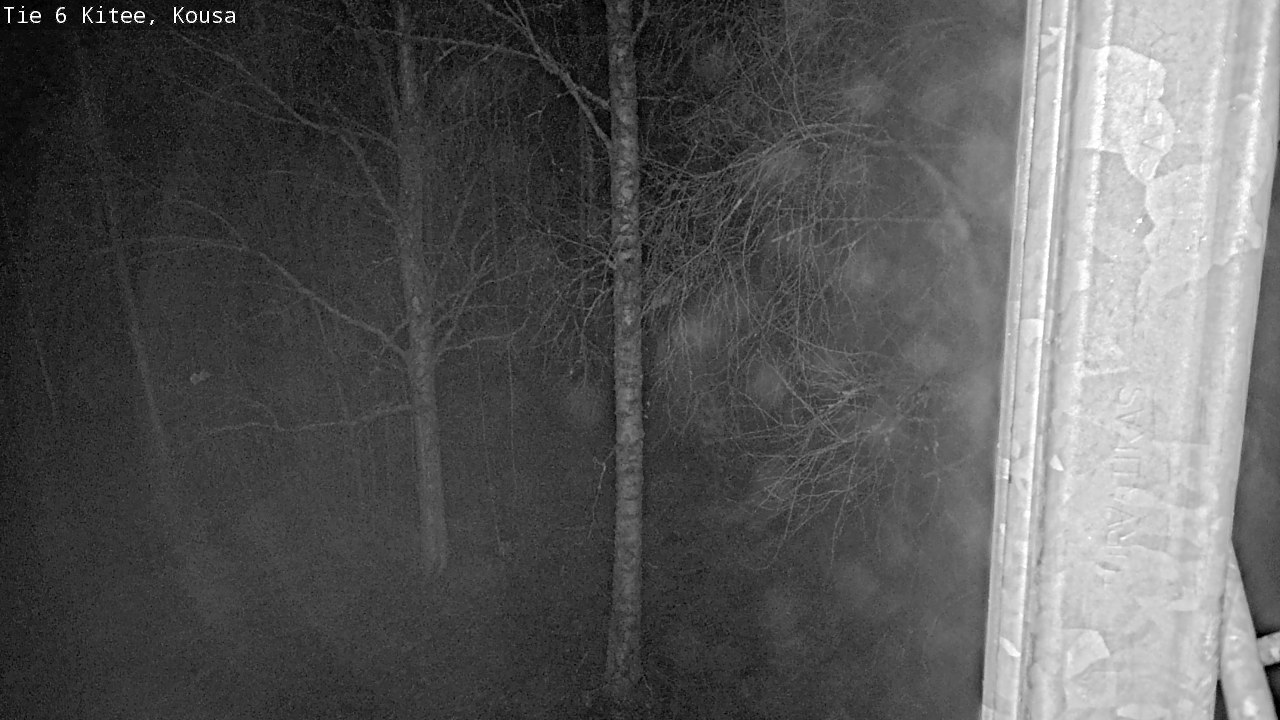 Weather Camera Image Road 6, Kitee, Kousa, Kitee, Pohjois-Karjala