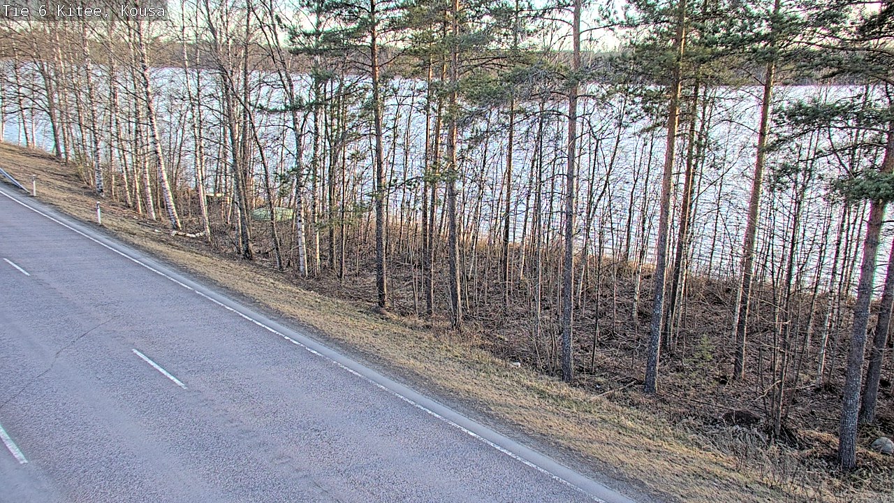 Weather Camera Image Väg 6, Kitee, Kousa, Kitee, Pohjois-Karjala