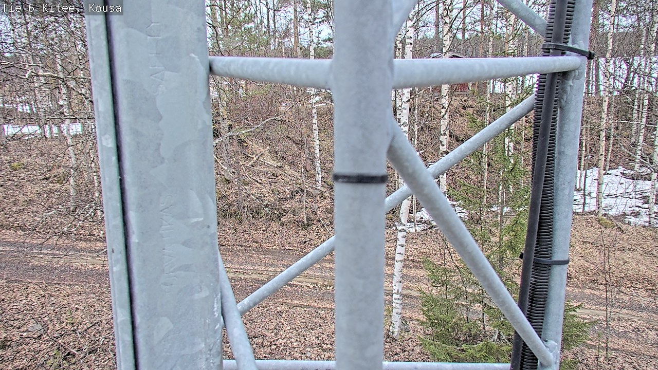 Weather Camera Image Road 6, Kitee, Kousa, Kitee, Pohjois-Karjala