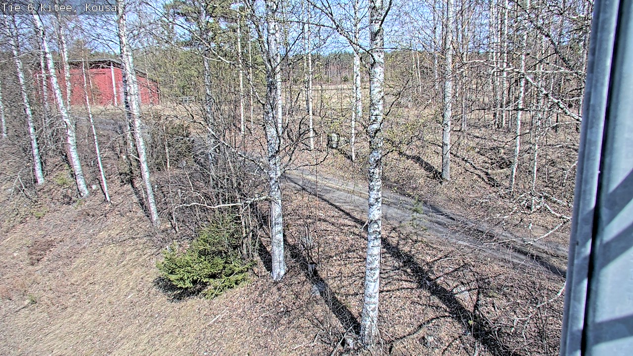 Weather Camera Image Väg 6, Kitee, Kousa, Kitee, Pohjois-Karjala