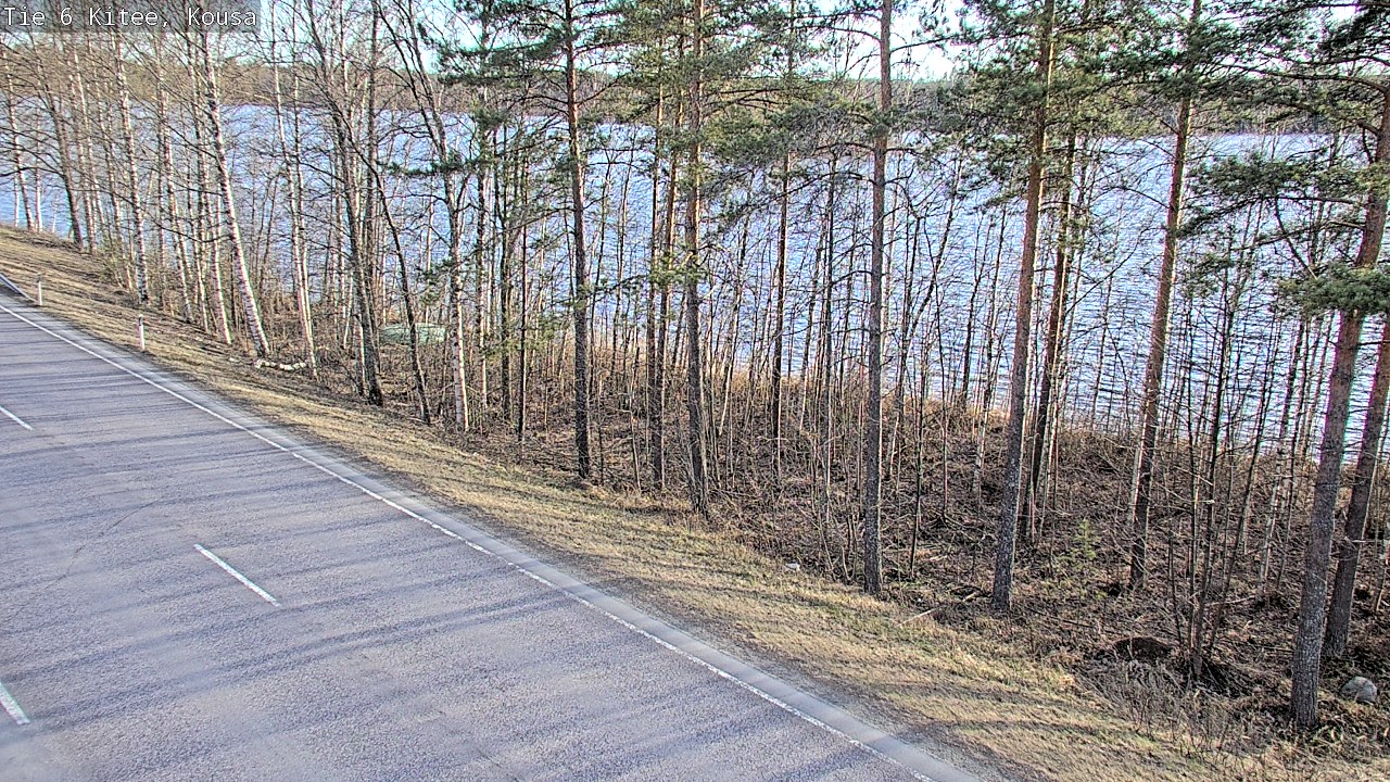 Weather Camera Image Väg 6, Kitee, Kousa, Kitee, Pohjois-Karjala