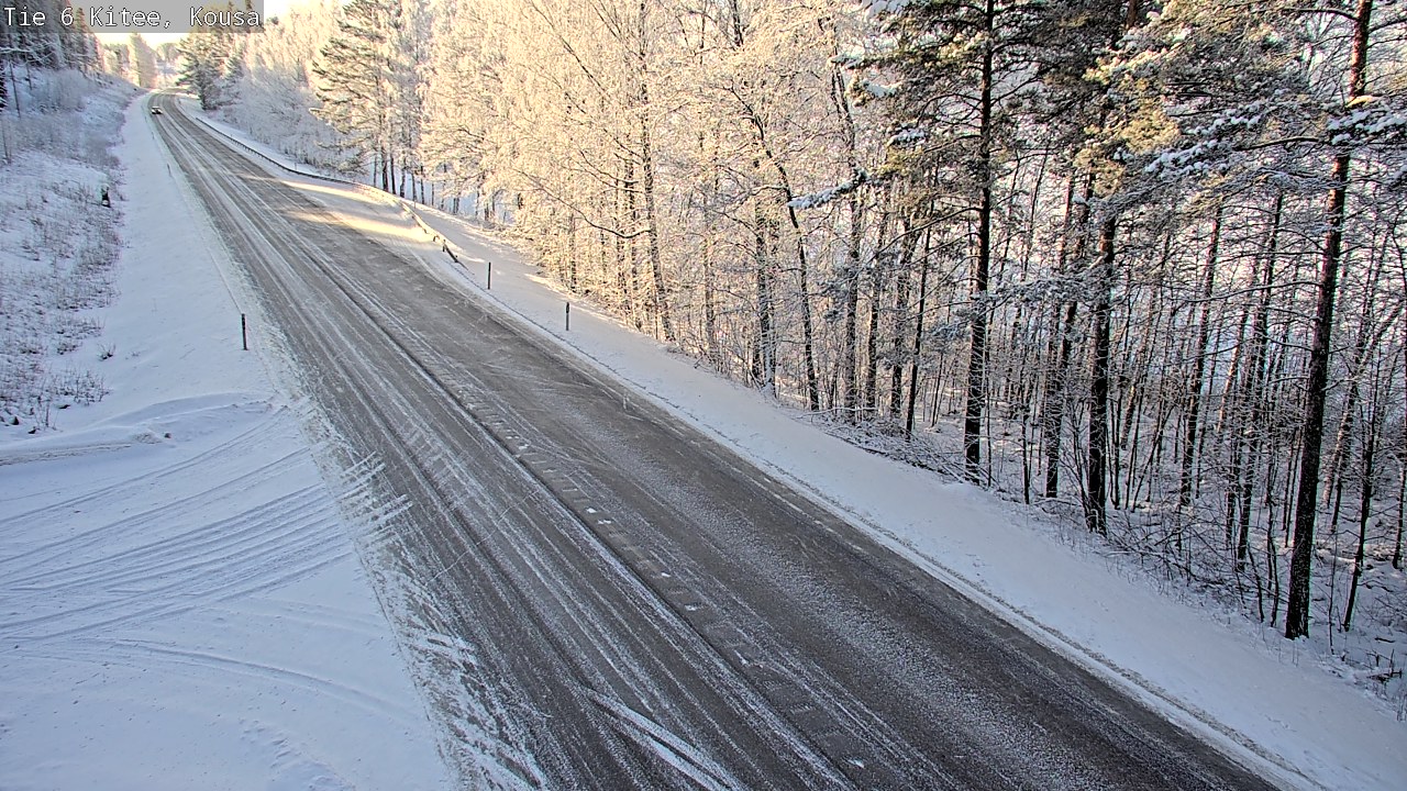 Weather Camera Image Väg 6, Kitee, Kousa, Kitee, Pohjois-Karjala