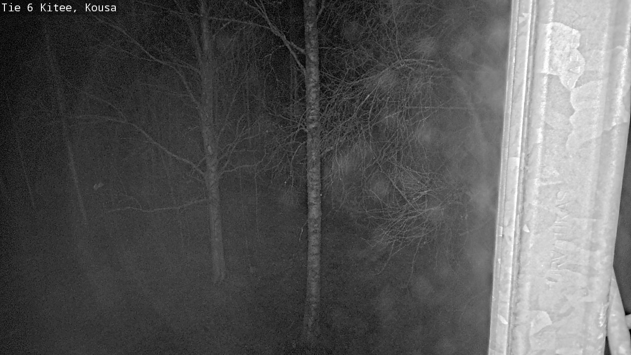 Weather Camera Image Road 6, Kitee, Kousa, Kitee, Pohjois-Karjala