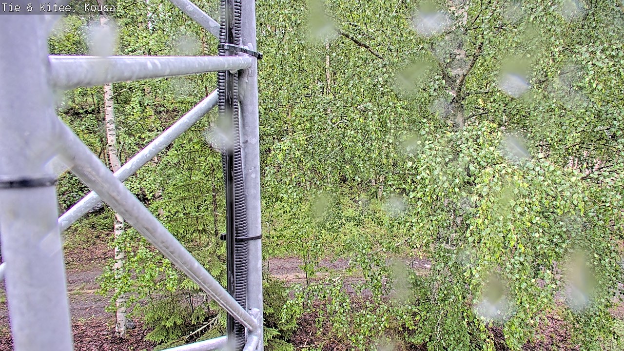 Weather Camera Image Road 6, Kitee, Kousa, Kitee, Pohjois-Karjala