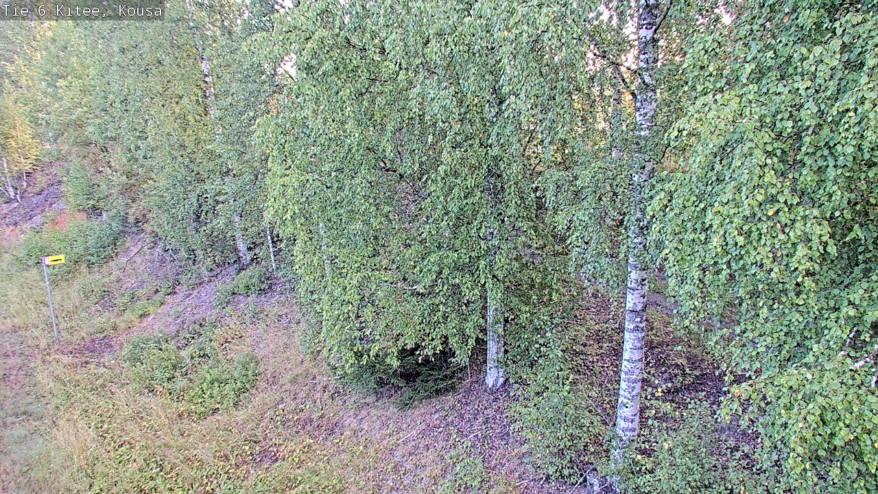 Weather Camera Image Road 6, Kitee, Kousa, Kitee, Pohjois-Karjala