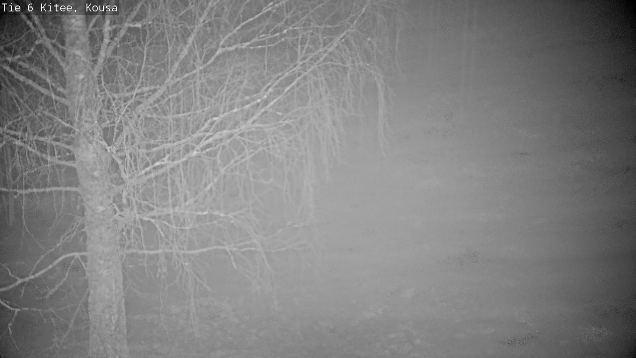 Weather Camera Image Road 6, Kitee, Kousa, Kitee, Pohjois-Karjala