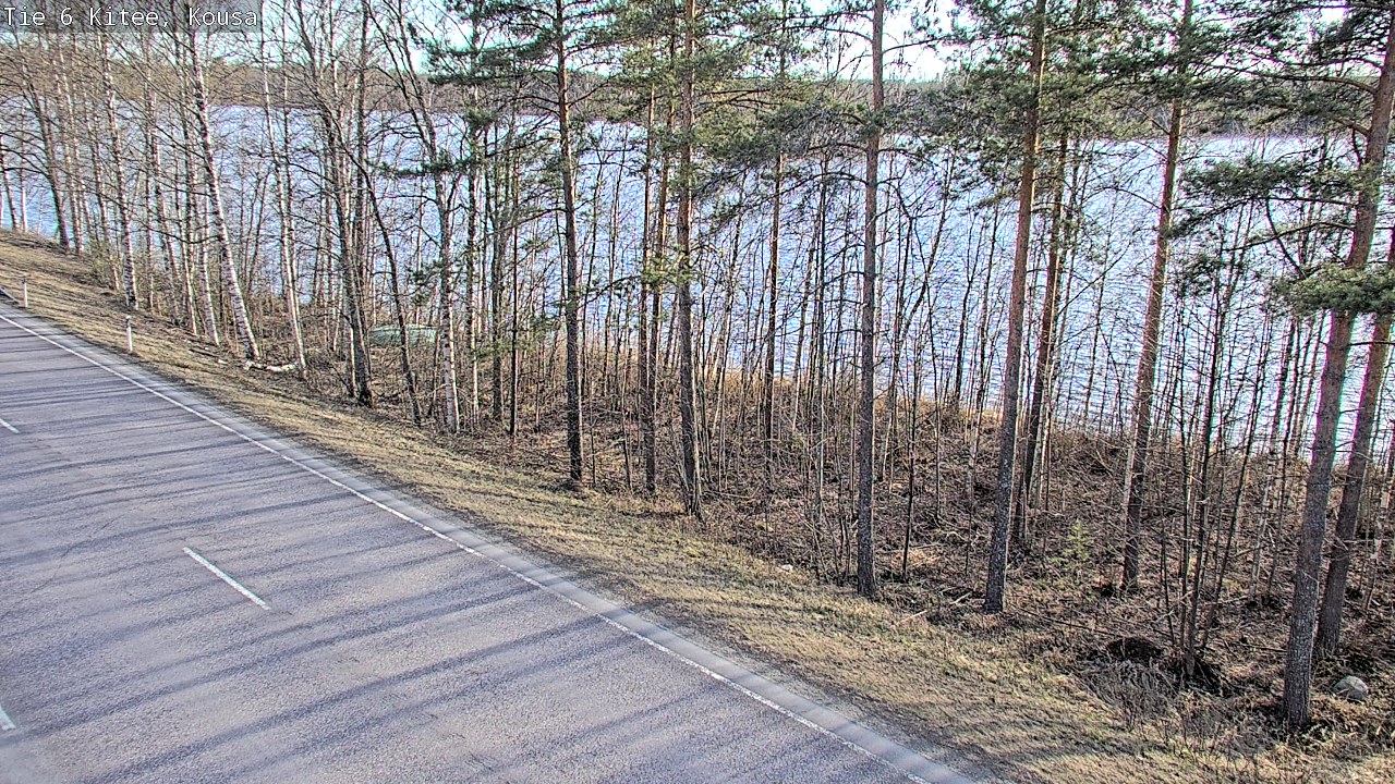 Weather Camera Image Väg 6, Kitee, Kousa, Kitee, Pohjois-Karjala