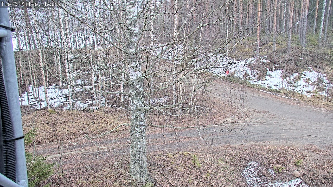 Weather Camera Image Road 6, Kitee, Kousa, Kitee, Pohjois-Karjala