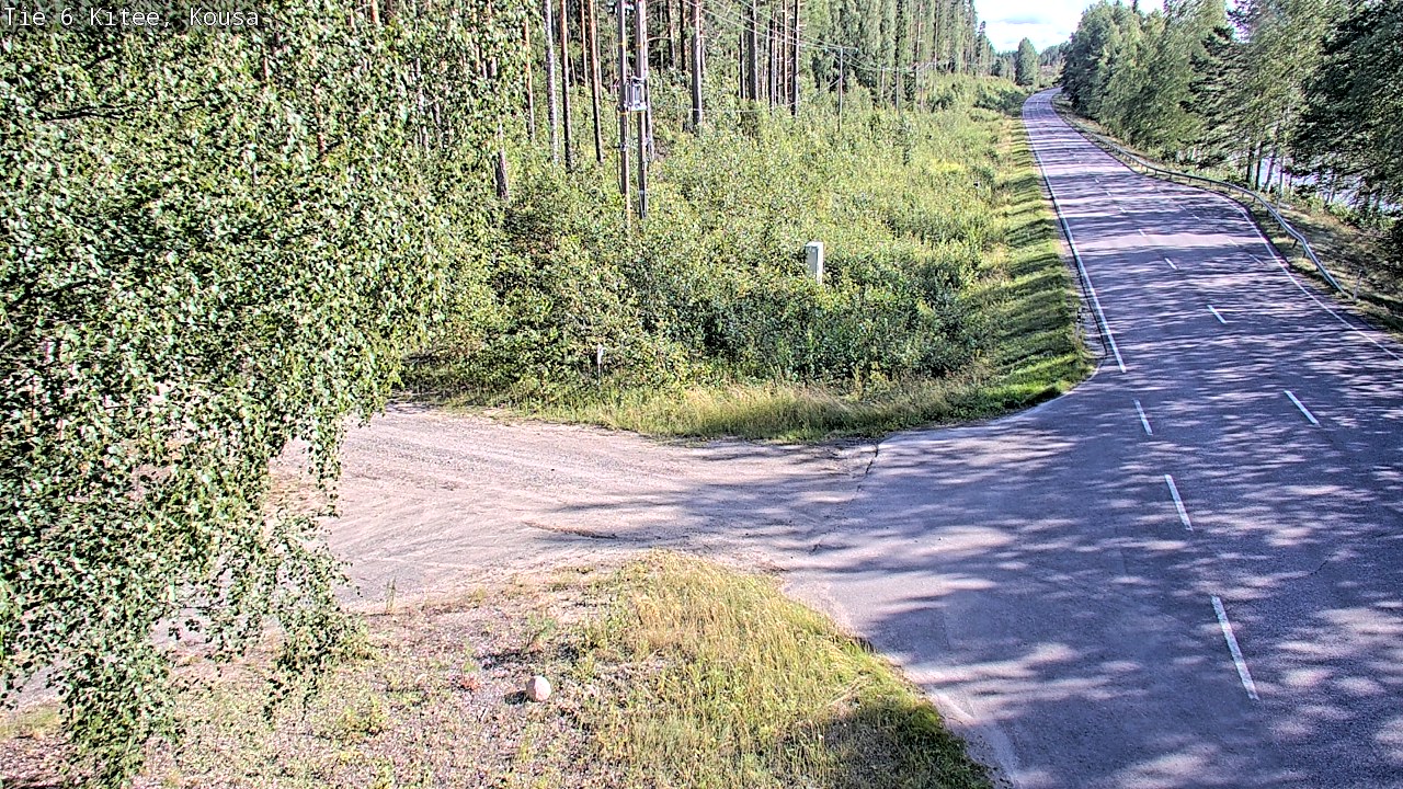 Kelikamerat Kuva Tie 6, Kitee, Kousa, Kitee, Pohjois-Karjala