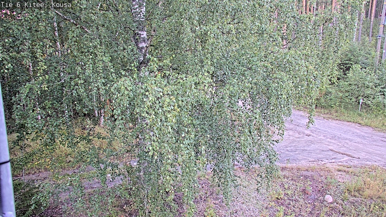 Weather Camera Image Road 6, Kitee, Kousa, Kitee, Pohjois-Karjala