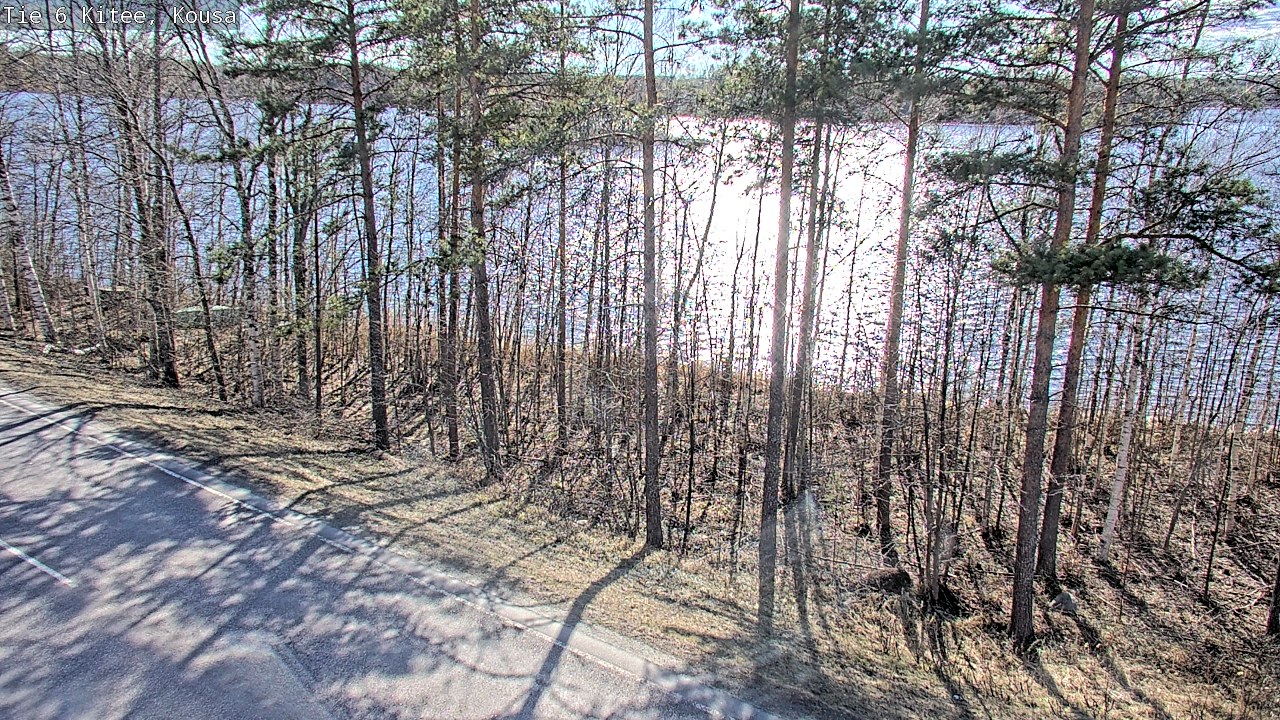 Weather Camera Image Väg 6, Kitee, Kousa, Kitee, Pohjois-Karjala