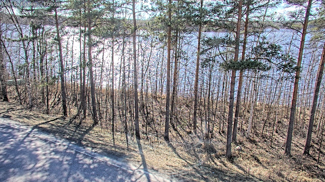 Weather Camera Image Väg 6, Kitee, Kousa, Kitee, Pohjois-Karjala