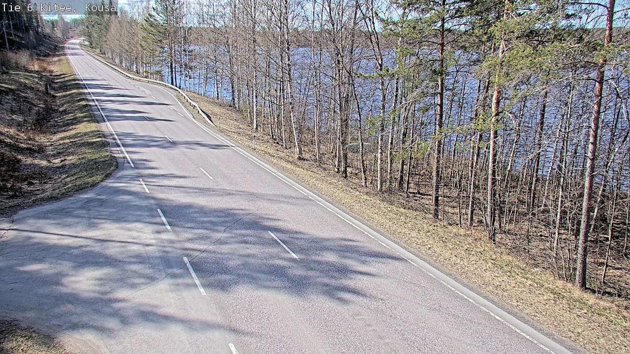 Weather Camera Image Väg 6, Kitee, Kousa, Kitee, Pohjois-Karjala