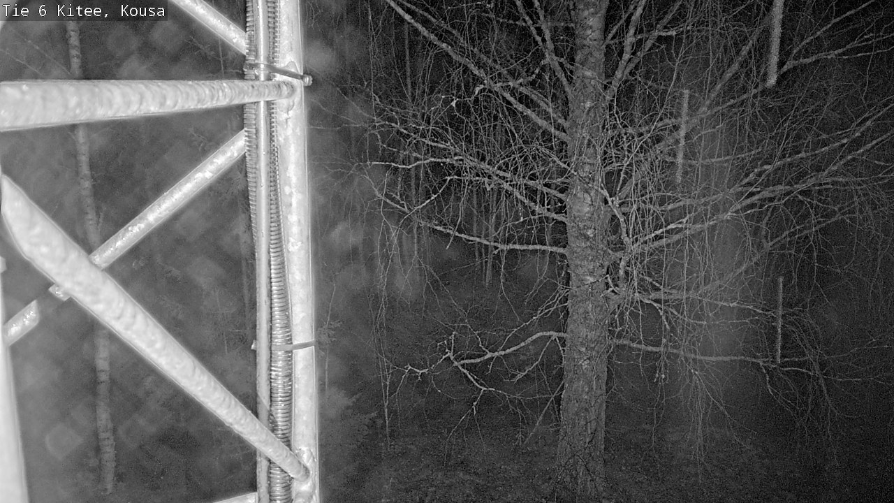 Weather Camera Image Road 6, Kitee, Kousa, Kitee, Pohjois-Karjala