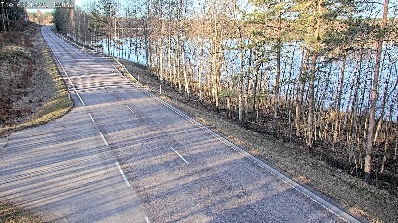 Weather Camera Image Väg 6, Kitee, Kousa, Kitee, Pohjois-Karjala