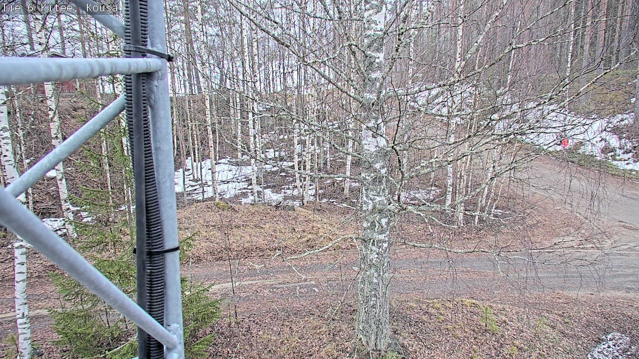 Weather Camera Image Road 6, Kitee, Kousa, Kitee, Pohjois-Karjala