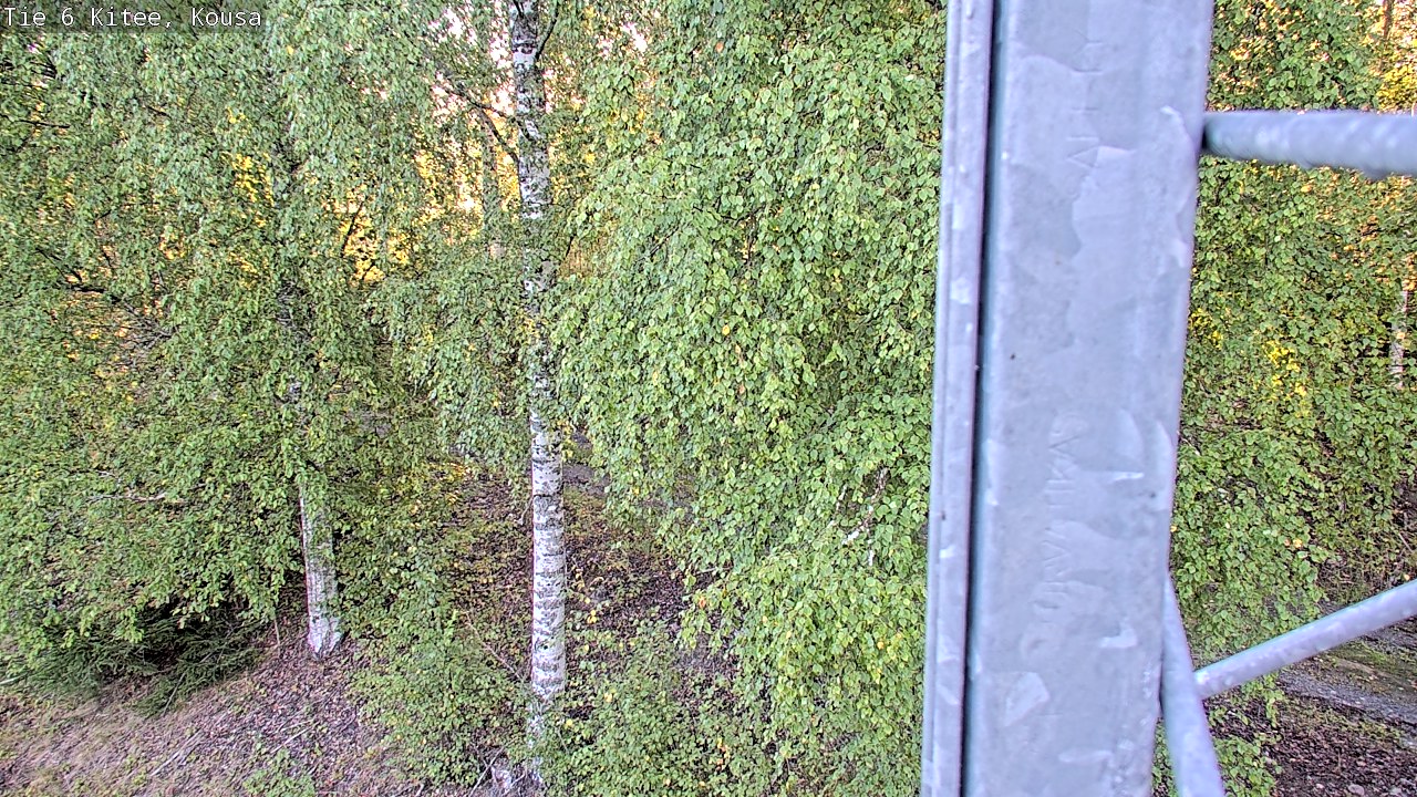 Weather Camera Image Road 6, Kitee, Kousa, Kitee, Pohjois-Karjala