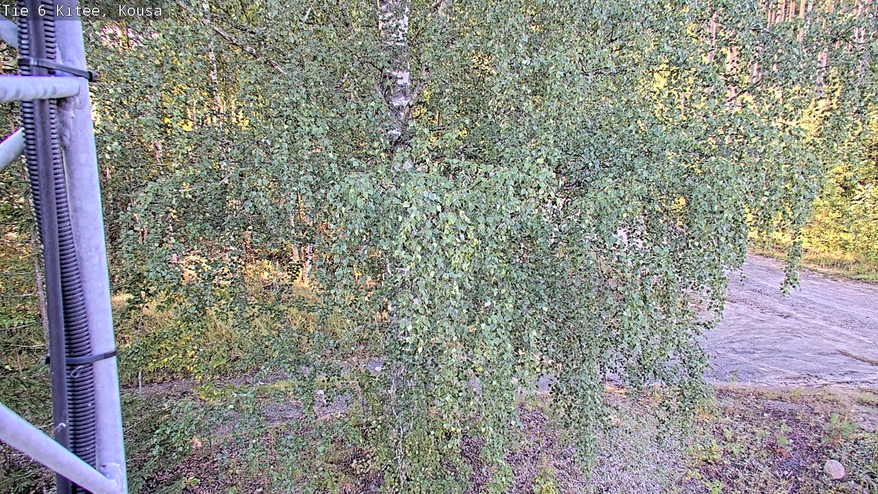 Weather Camera Image Road 6, Kitee, Kousa, Kitee, Pohjois-Karjala