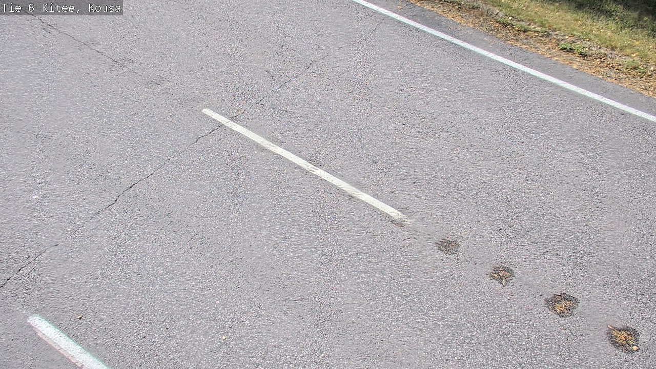 Weather Camera Image Road 6, Kitee, Kousa, Kitee, Pohjois-Karjala
