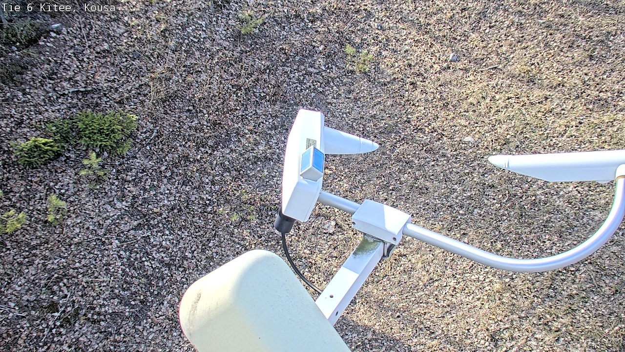 Weather Camera Image Road 6, Kitee, Kousa, Kitee, Pohjois-Karjala