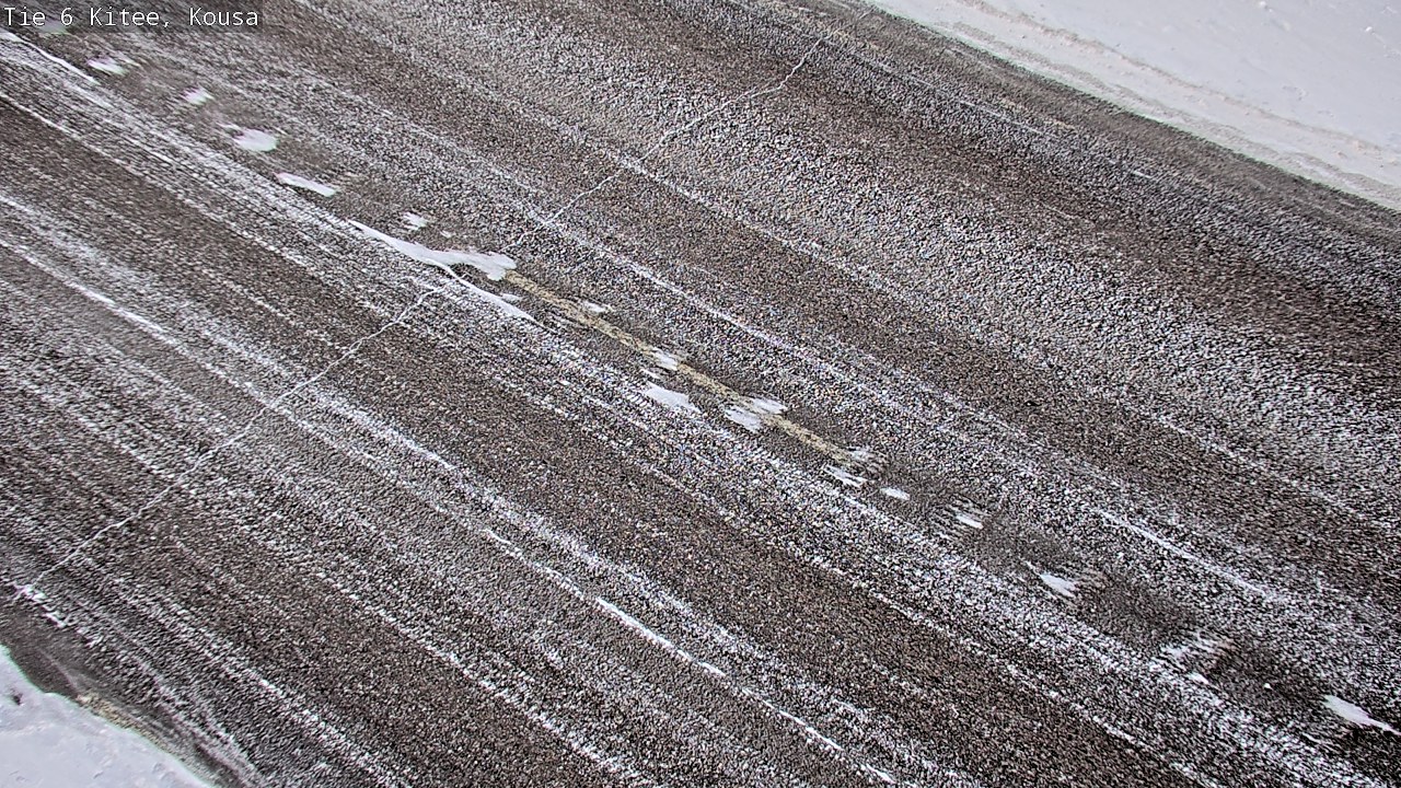 Weather Camera Image Road 6, Kitee, Kousa, Kitee, Pohjois-Karjala