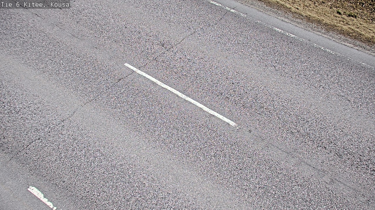 Weather Camera Image Road 6, Kitee, Kousa, Kitee, Pohjois-Karjala