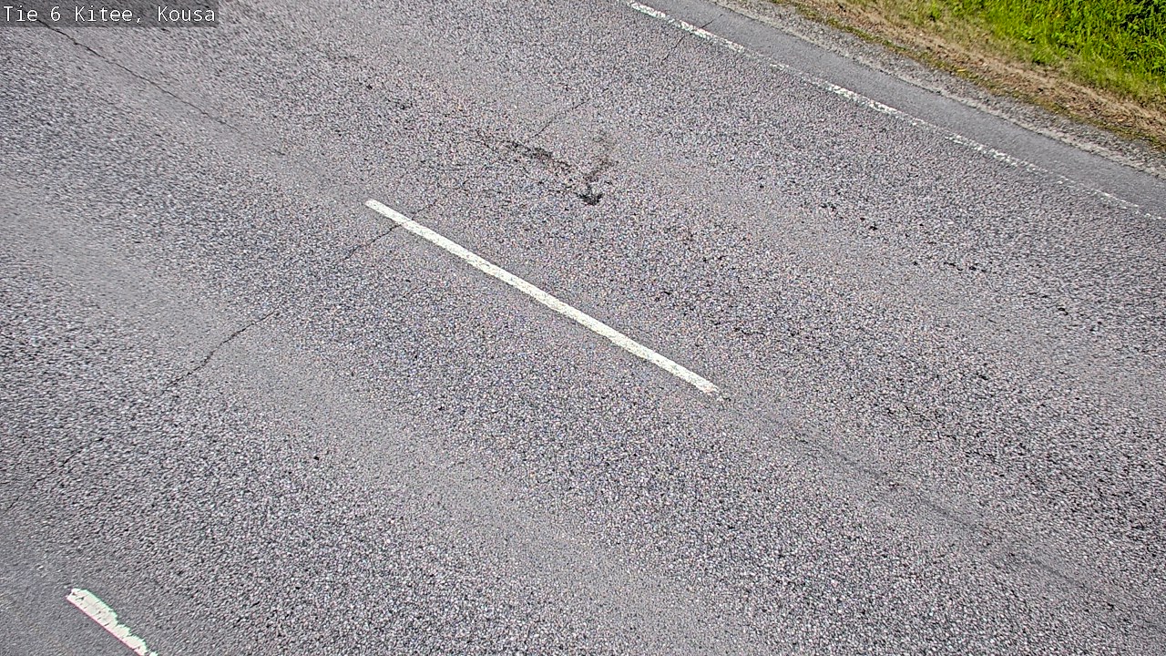 Weather Camera Image Road 6, Kitee, Kousa, Kitee, Pohjois-Karjala