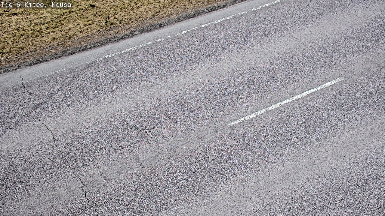 Weather Camera Image Road 6, Kitee, Kousa, Kitee, Pohjois-Karjala