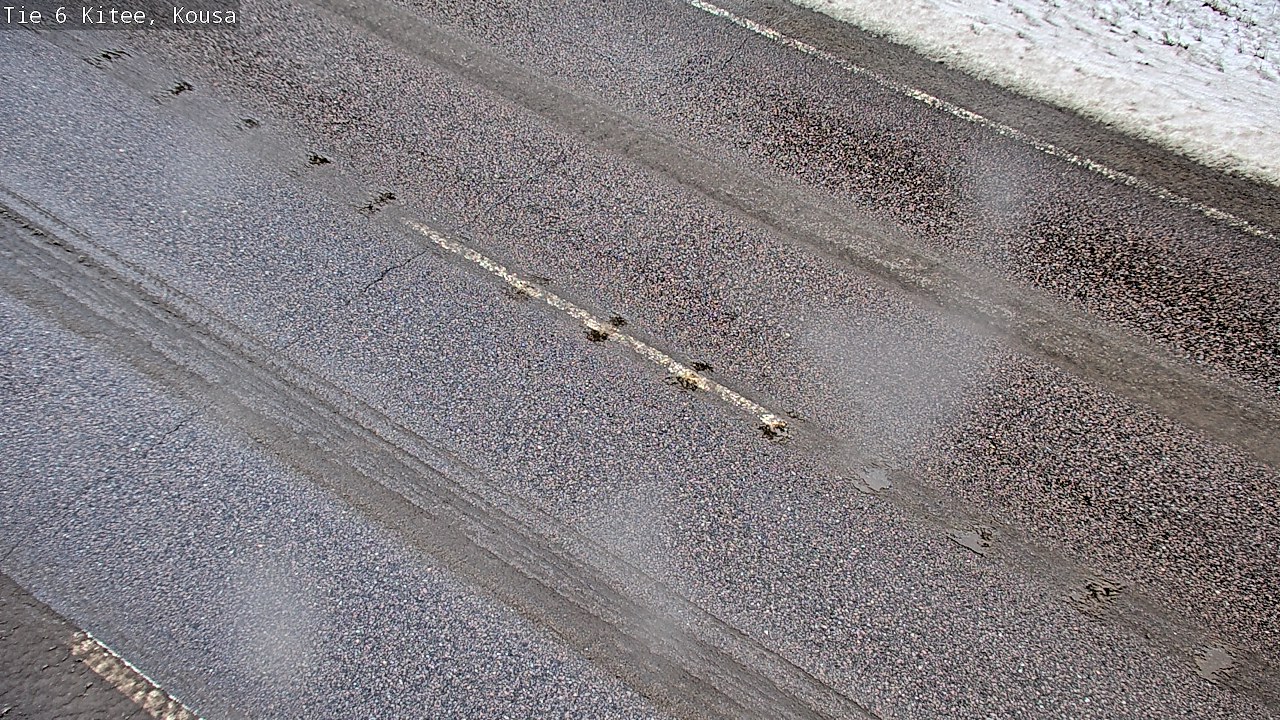 Weather Camera Image Väg 6, Kitee, Kousa, Kitee, Pohjois-Karjala