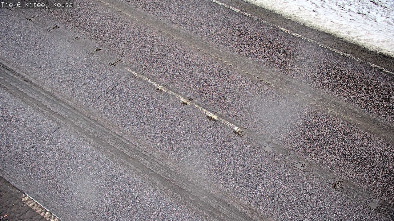 Weather Camera Image Väg 6, Kitee, Kousa, Kitee, Pohjois-Karjala