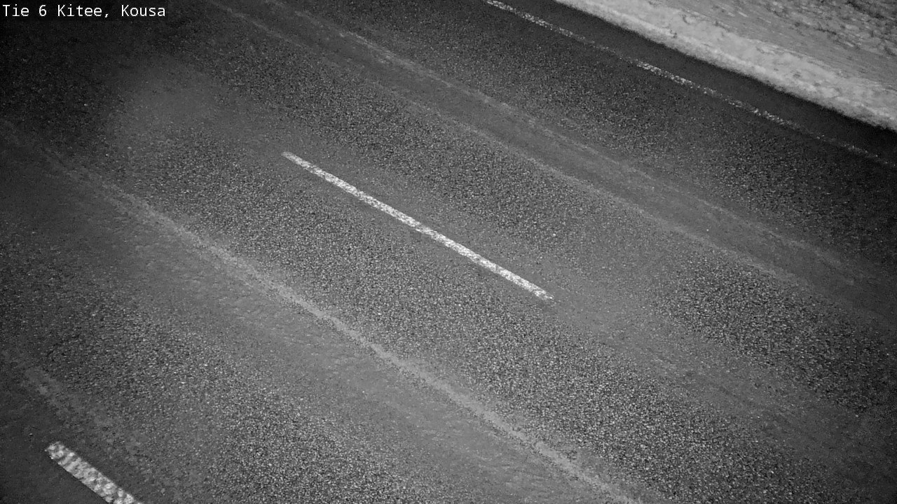 Weather Camera Image Road 6, Kitee, Kousa, Kitee, Pohjois-Karjala