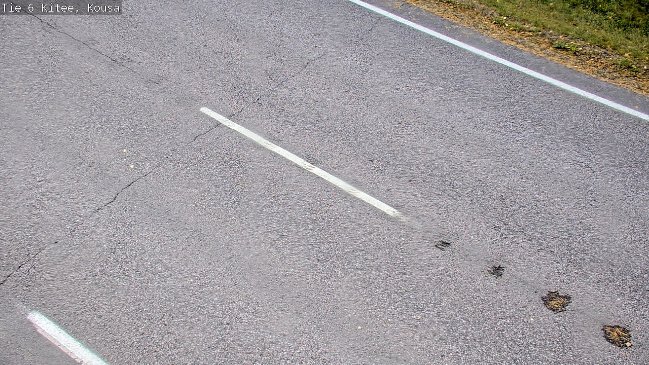 Weather Camera Image Road 6, Kitee, Kousa, Kitee, Pohjois-Karjala