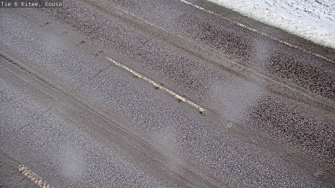 Weather Camera Image Väg 6, Kitee, Kousa, Kitee, Pohjois-Karjala