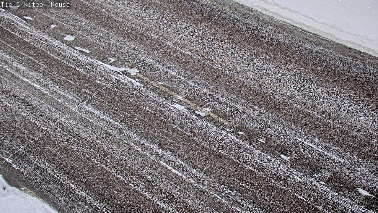 Weather Camera Image Road 6, Kitee, Kousa, Kitee, Pohjois-Karjala