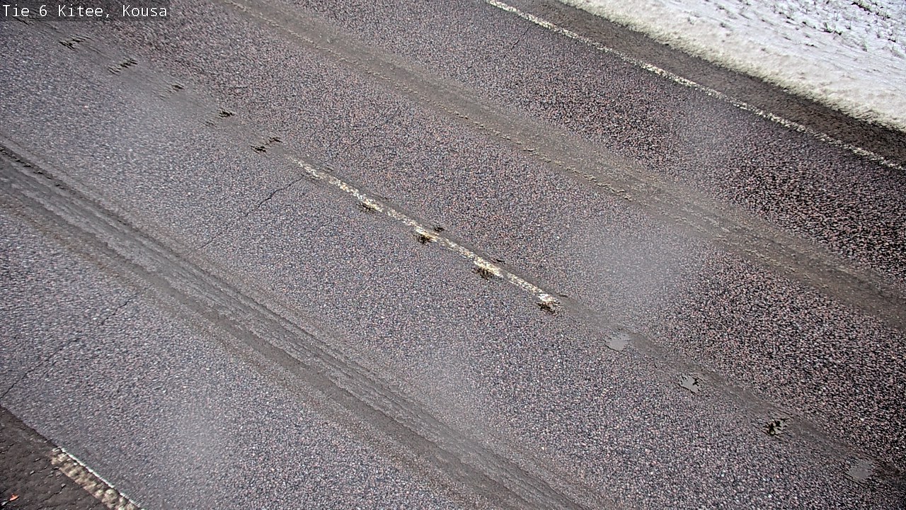 Weather Camera Image Väg 6, Kitee, Kousa, Kitee, Pohjois-Karjala